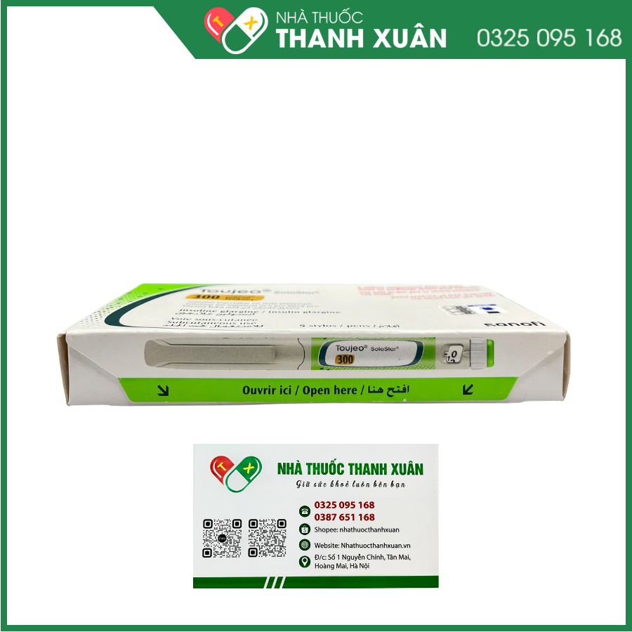 Toujeo Solostar thuốc tiêm trị đái tháo đường